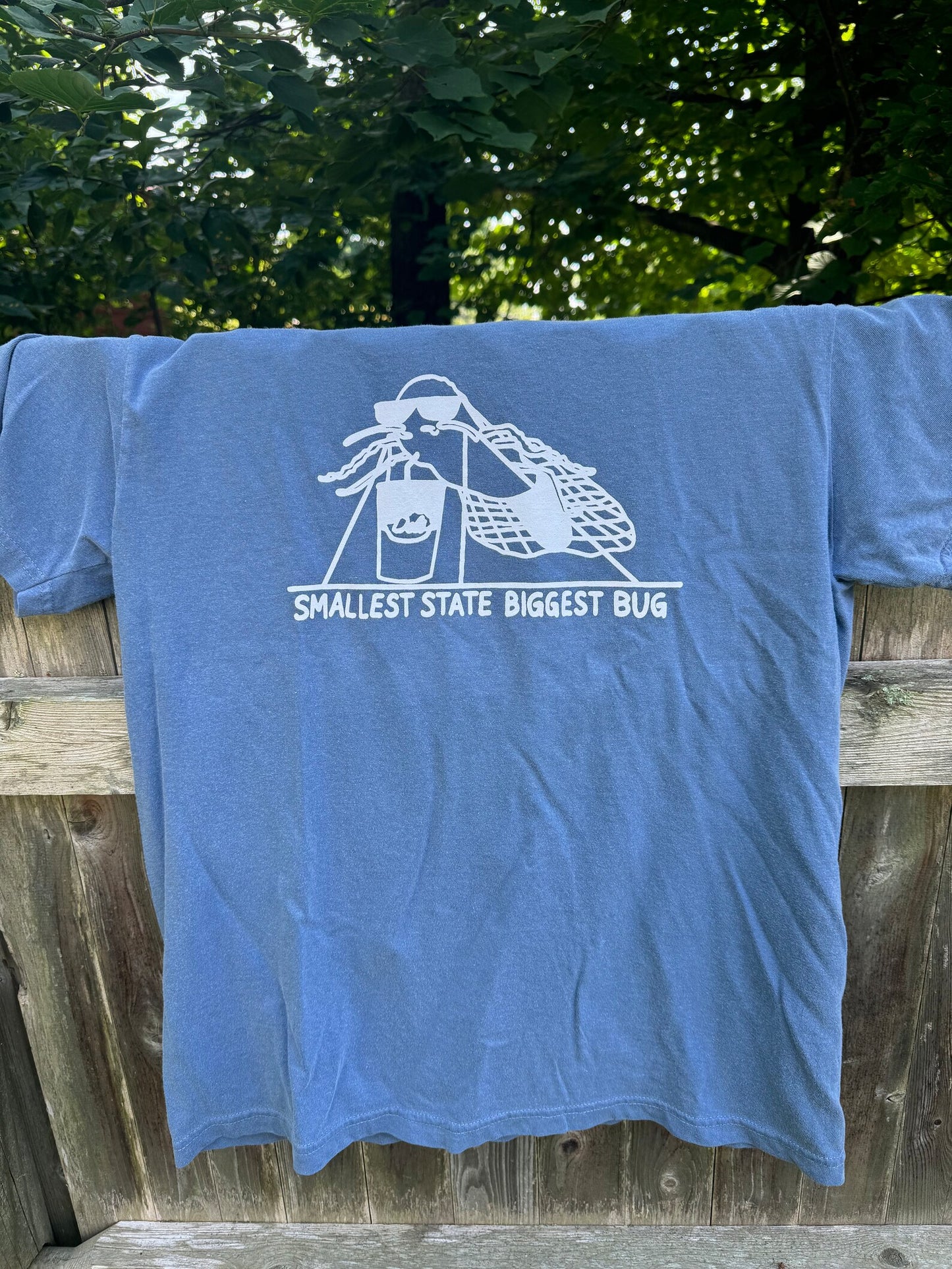 Smallest State Biggest Bug Tee